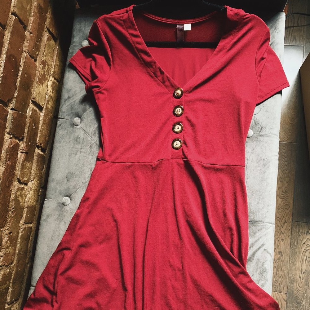 Cotton Mini Dress